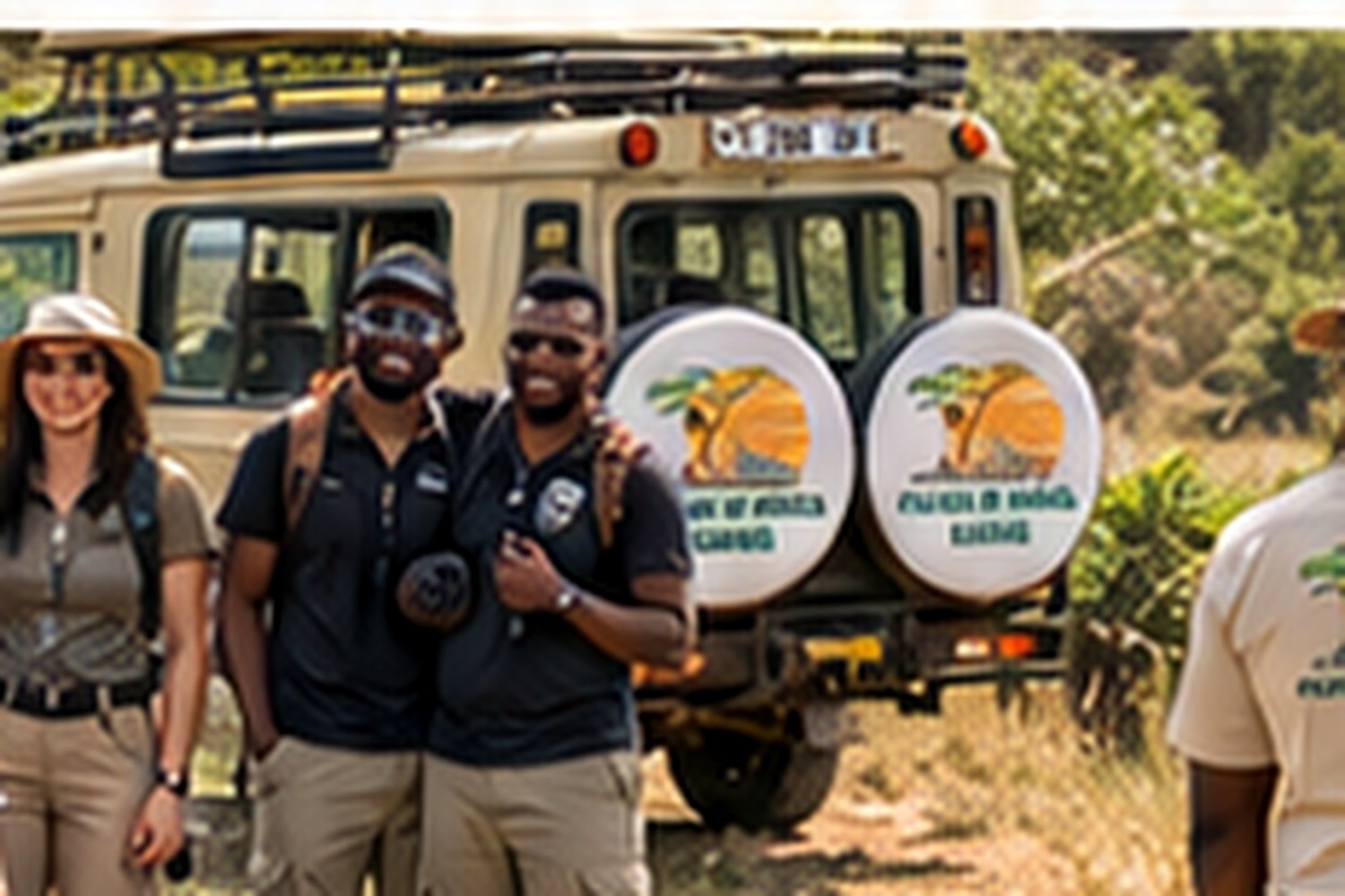 Pillars of Africa group safari travellers