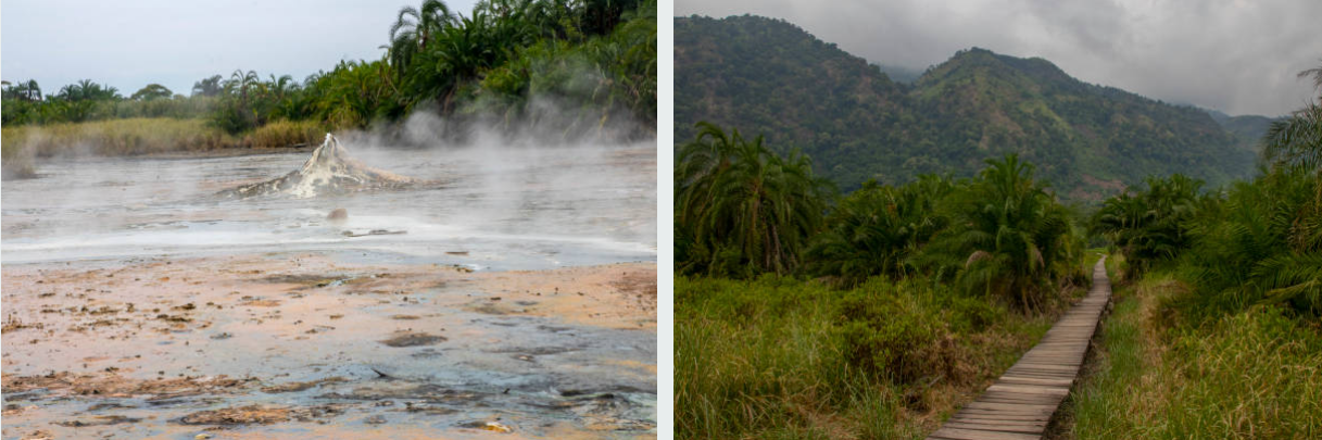 Chimpanzees and hot springs in Uganda's wild Semuliki National Park