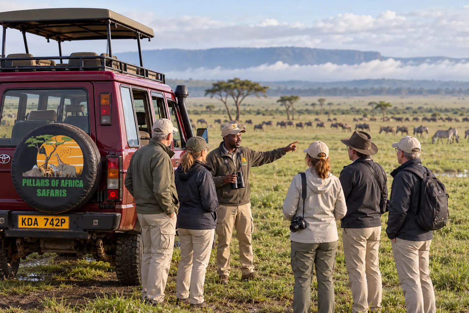 Pillars of Africa Safaris Tanzania group safari