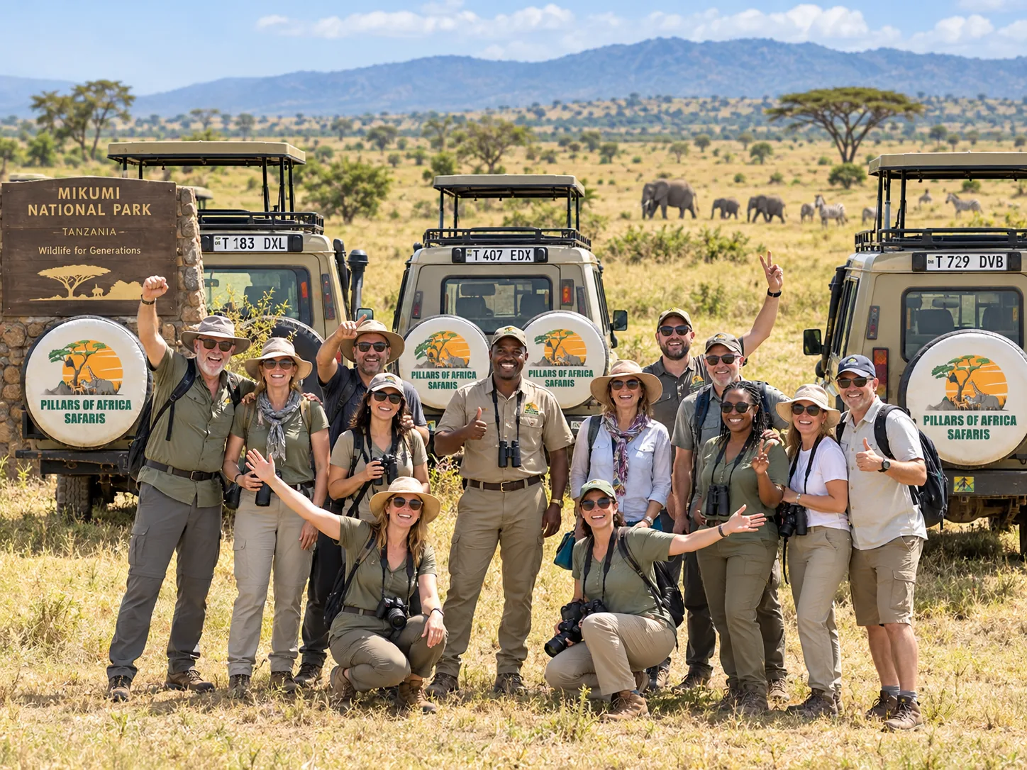 Pillars of Africa safari moment 12