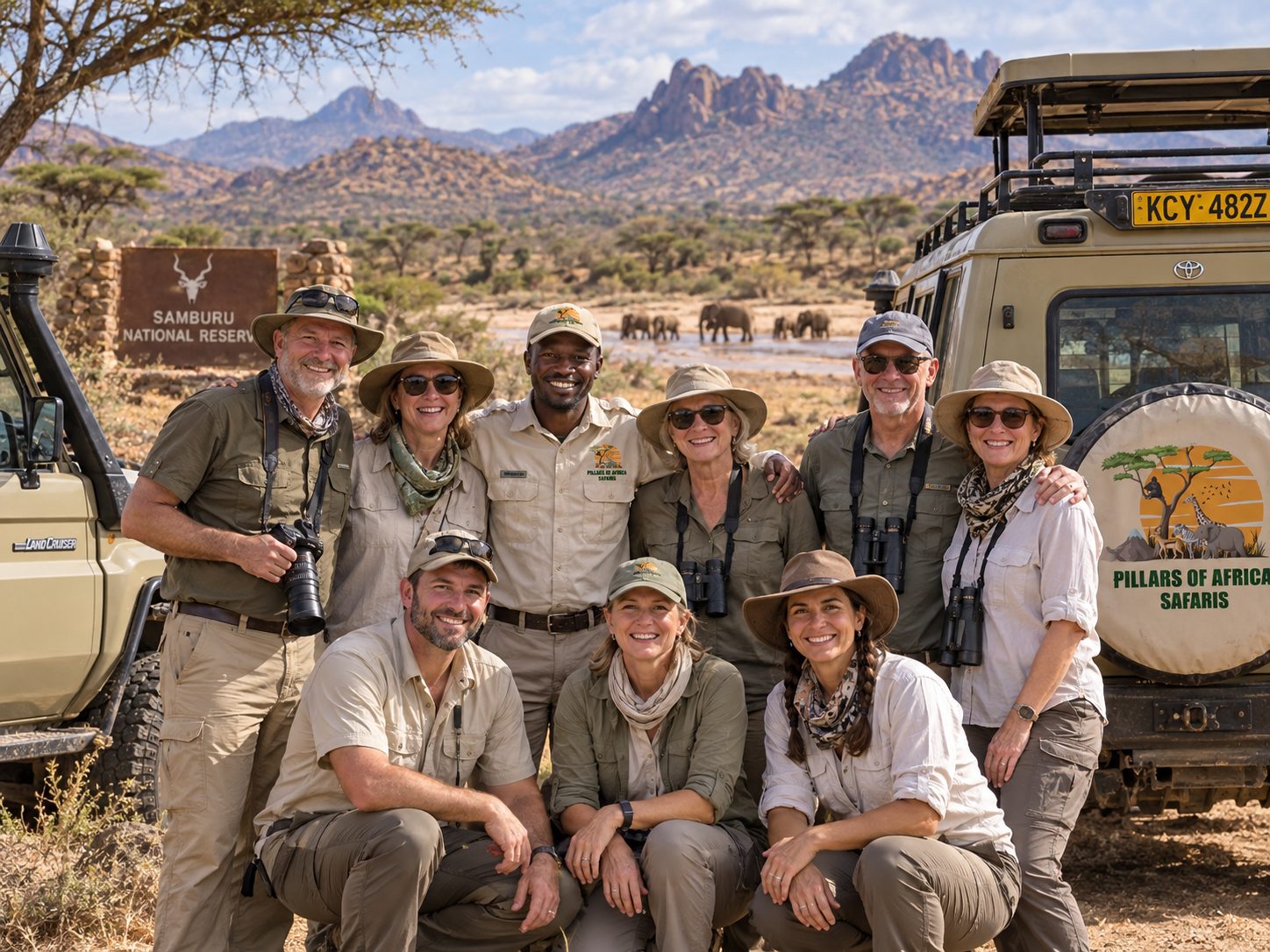 Pillars of Africa safari guide